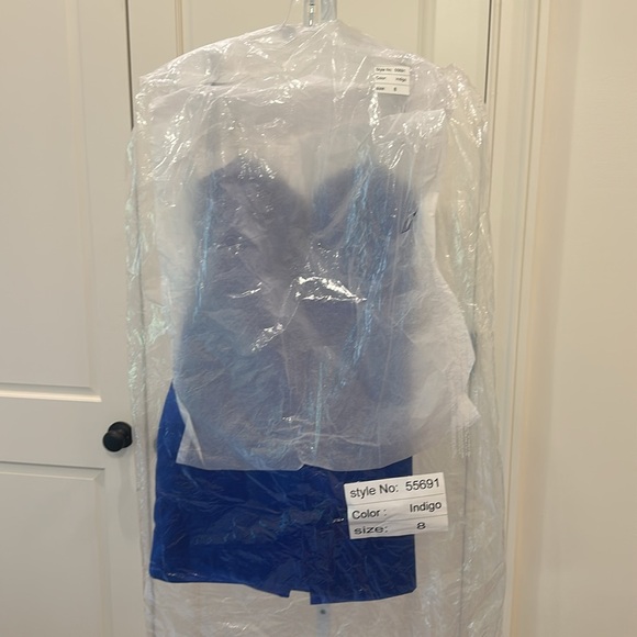 Mac Duggal 55691 Jeweled Strap Cocktail Dress Size 8 - Picture 5 of 6